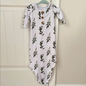 Caden Lane Olive Leaf Knotted Gown